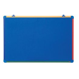 Bi-Office Kinder-Filztafel Schoolmate, blau, 600 x 450 mm