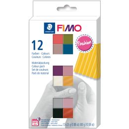 FIMO SOFT Modelliermasse-Set Pastel, 12er Set