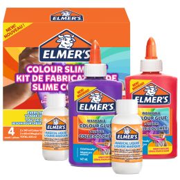 ELMERS Slime Set Opaque Slime Kit, 4-teilig