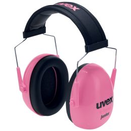 uvex Kapsel-Gehörschutz K Junior, pink / schwarz