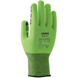 uvex Schnittschutz-Handschuh C500 dry, Gr.11, lime/anthrazit