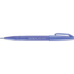 PentelArts Faserschreiber Brush Sign Pen SES15, burgunderrot