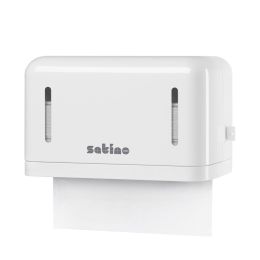 satino by wepa Falthandtuch-Spender mini, wei