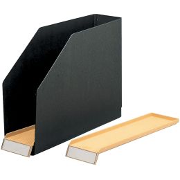 ELBA Kassetten, aus Hartpappe, schwarz