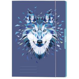 herlitz Zeichnungsmappe Wild Animals Wolf, DIN A4