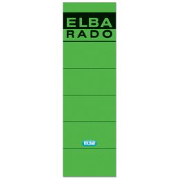 ELBA Ordnerrücken-Etiketten ELBA RADO - kurz/breit, grün