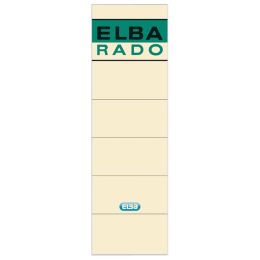 ELBA Ordnerrcken-Etiketten ELBA RADO - kurz/breit, rot