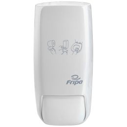 Fripa WC-Sitz-Desinfektionsmittelspender, Kunststoff, weiß