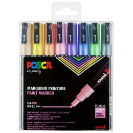 POSCA Pigmentmarker PC-3M, 16er Etui, sortiert