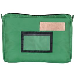 JPC Banktasche mit Dehnfalte, aus Nylon, grün