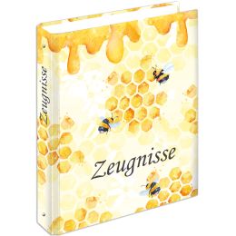RNK Verlag Zeugnisringbuch Crazy Bees, DIN A4