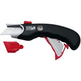 WEDO Safety-Cutter Premium, Klinge: 19 mm, schwarz/rot