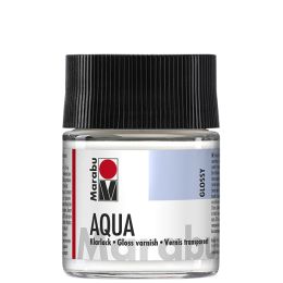 Marabu Klarlack Aqua, hochglänzend, 50 ml, im Glas