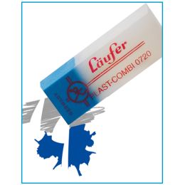 Lufer Kunststoff-Radierer PLAST COMBI