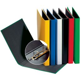 PAGNA Ringbuch Basic Colours, 2 Bügel-Mechanik, weiß