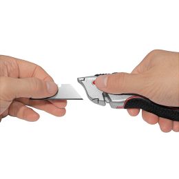WEDO Safety-Cutter Profi Plus, Klinge: 19 mm, silber/schwarz