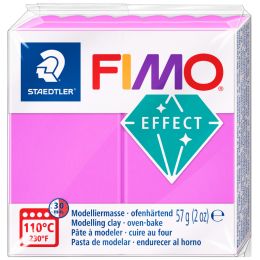 FIMO EFFECT Modelliermasse, ofenhrtend, neonblau, 57 g