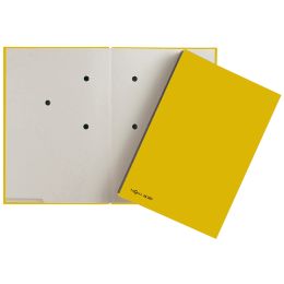 PAGNA Unterschriftenmappe Color, DIN A4, 20 Fächer, gelb