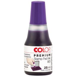 COLOP Stempelfarbe 801, fr Stempelkissen, 25 ml, violett