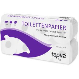 Tapira Toilettenpapier Plus, 2-lagig, wei