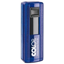COLOP Taschenstempel Pocket Stamp Plus 20, indigo blau