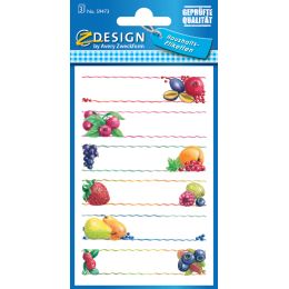 ZDesign HOME Haushalts-Etiketten Erdbeere