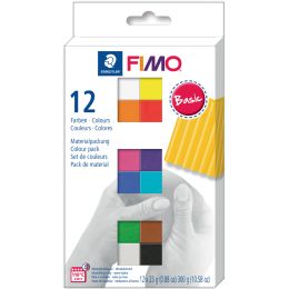FIMO SOFT Modelliermasse-Set Natural, 12er Set