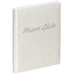 PAGNA Gästebuch, Motiv: Tsarina, weiß, 192 Seiten