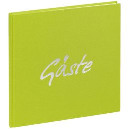 PAGNA Gästebuch Trend, lindgrün, 180 Seiten