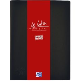 Oxford Sichtbuch Le Lutin, DIN A4, mit 10 Hllen, schwarz