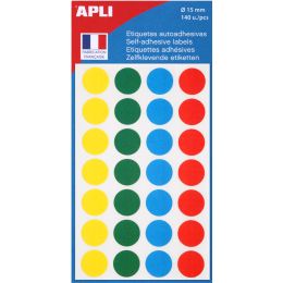 agipa APLI Markierungspunkte, Durchmesser: 15 mm, farbig
