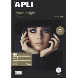 APLI Foto-Papier bright PRO, DIN A4, 280 g/qm, hochglnzend