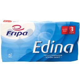 Fripa Toilettenpapier Edina, 2-lagig, hochwei