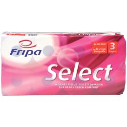 Fripa Toilettenpapier Select, 2-lagig, hochwei