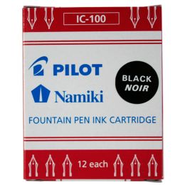 PILOT Tintenpatronen Namiki, fr Fllhalter Capless, schwarz