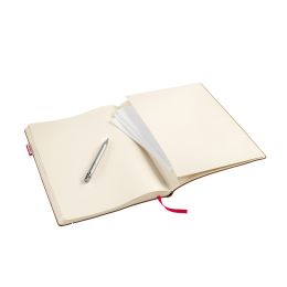 transotype Notizbuch senseBook RED RUBBER, Medium, liniert