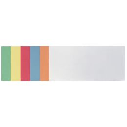 FRANKEN Moderationskarte, Rechteck, 205 x 95 mm, weiß