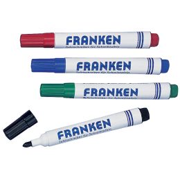 FRANKEN Whiteboard-Marker, Strichstrke: 2-6 mm, sortiert