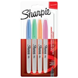 Sharpie Permanent-Marker FINE Pastell, 4er Blister