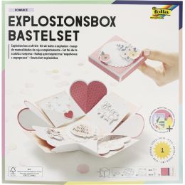 folia Explosionsbox-Bastelset Romantik