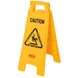 Rubbermaid Warnschild Caution Wet Floor