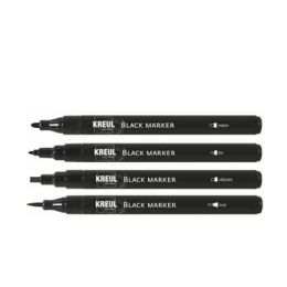 KREUL Black Marker, brush, schwarz