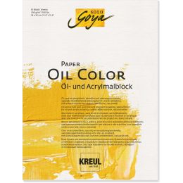 KREUL Knstlerblock SOLO Goya Paper Oil Color, 240 x 320 mm