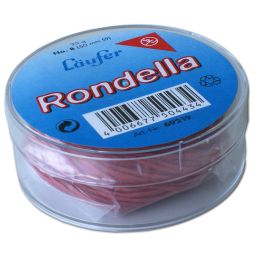Läufer Gummiringe RONDELLA in Dose, rot, 85 mm, 25 g