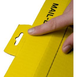 SMARTBOXPRO Paket-Versandkarton MAIL BOX, Gre: XS, gelb