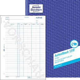 AVERY Zweckform Formularbuch Aufma-Skizze, A4, 50 Blatt