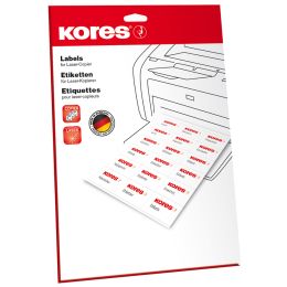 Kores Universal-Power-Etiketten, 70 x 36 mm, wei