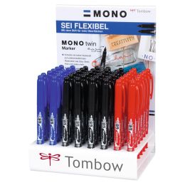 Tombow Doppel-Fineliner MONO twin, 48er Display