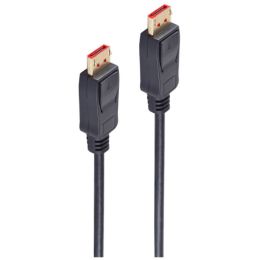 shiverpeaks BASIC-S DisplayPort 1.4 Kabel, schwarz, 2,0 m