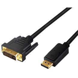 LogiLink DisplayPort - DVI Adapterkabel, schwarz, 1,0 m